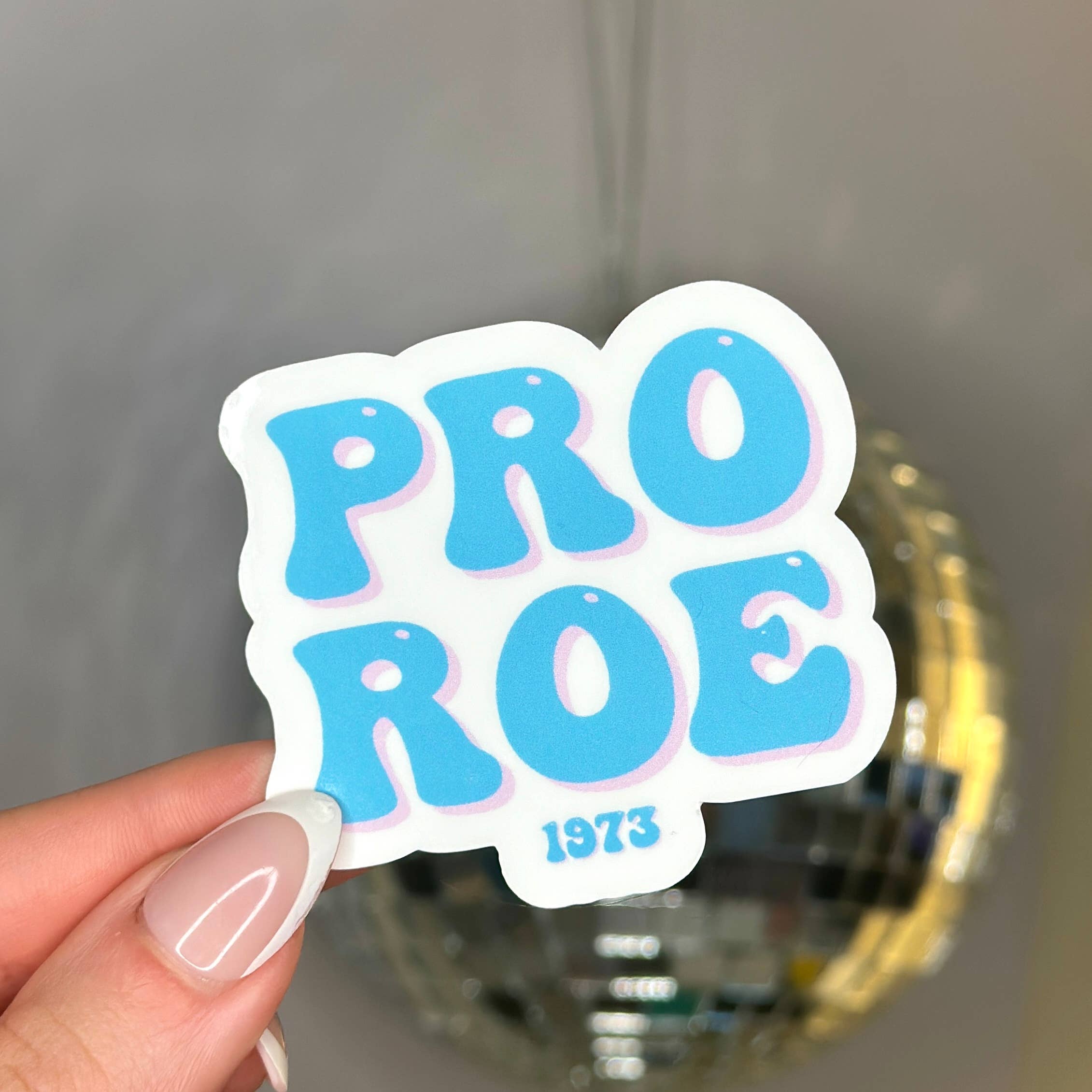 Hailey Liz Designs - Wholesale Sticker - Pro Roe Sticker2