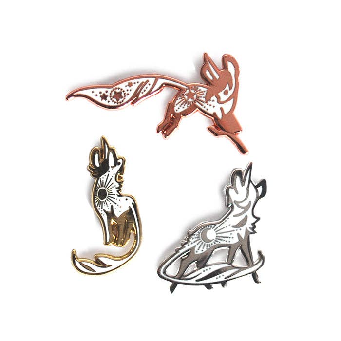 Astral Goaticorn Unicorn Pin Set for wholesale by Floral Frolic