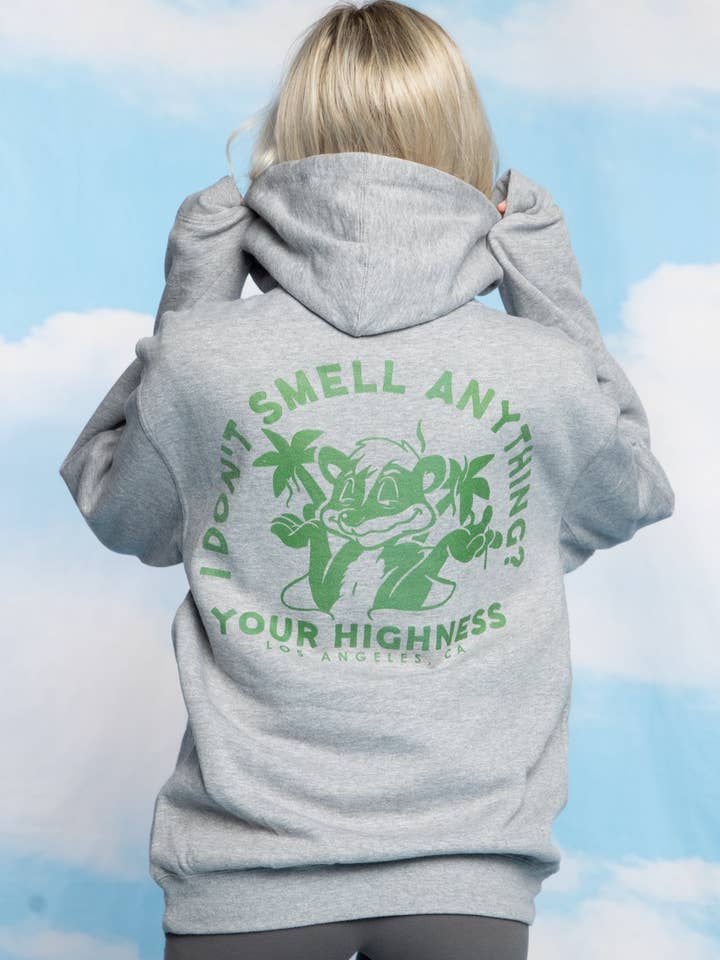 Your Highness - Wholesale Hoodie - Women's - Skunk'd Hoodie Heather Grey