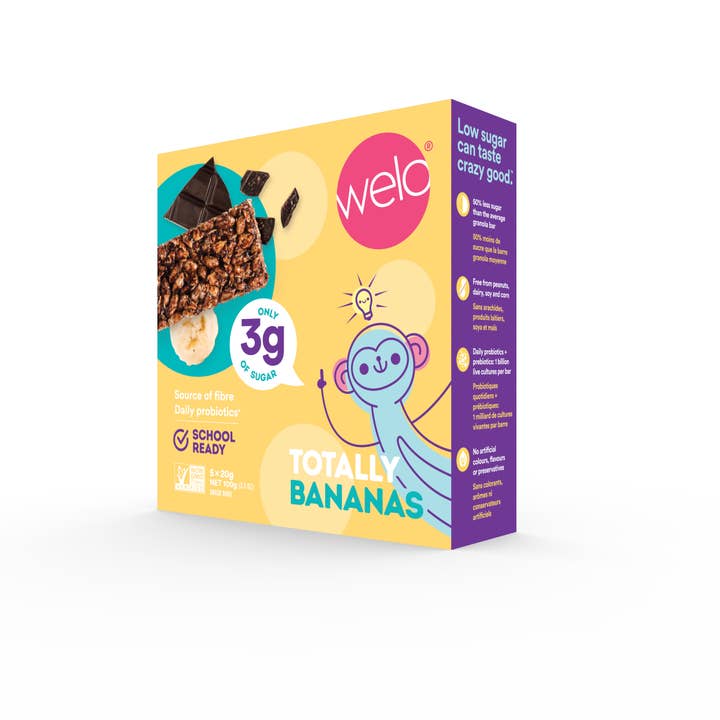 Welo – Großhandel Snack-Riegel – Welo Kinderriegel mit niedrigem Zuckergehalt