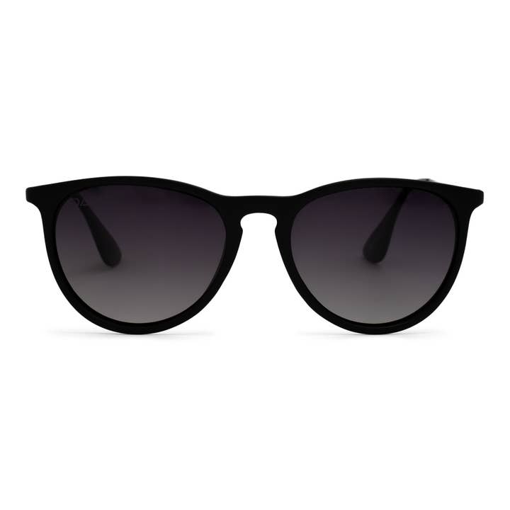 DAX Eyewear - Wholesale Sunglasses - Women's - Midnight - Women's Polarized Medium Horn Sunglasses 9