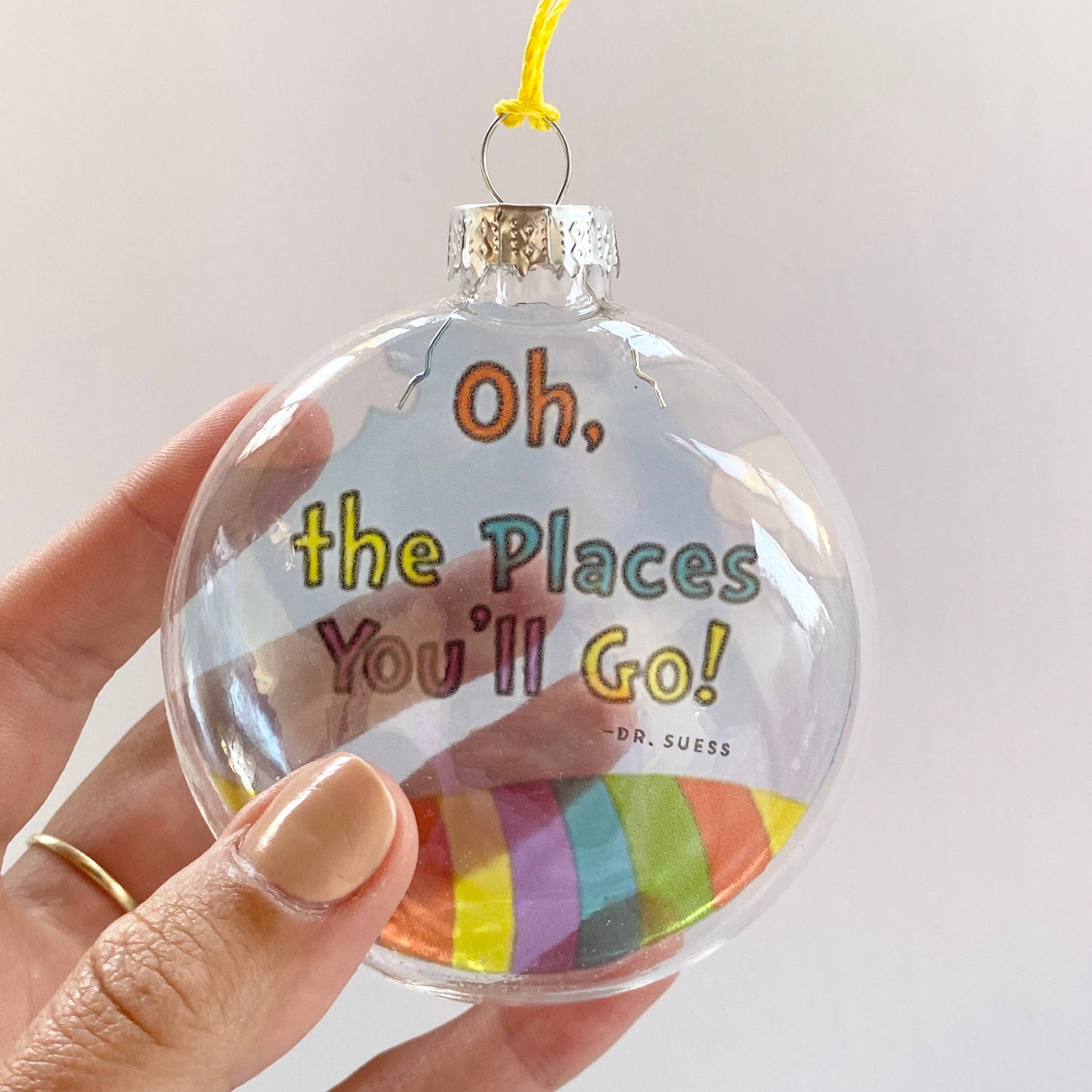Skel & Co - Wholesale Ornament - Dr. Seuss See-Through Glass Holiday Ornament2
