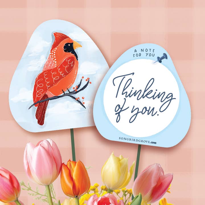 Songbird Grove Collection - Wholesale Retailer Display - Paper & Novelty - Bouquet Pick Display Bundle with Sign2