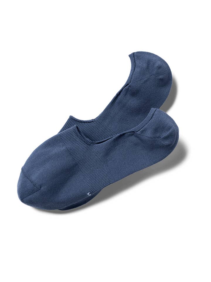 Meias invisíveis em azul pomba: melhor do que com os pés descalços por atacado de BLACKSOCKS