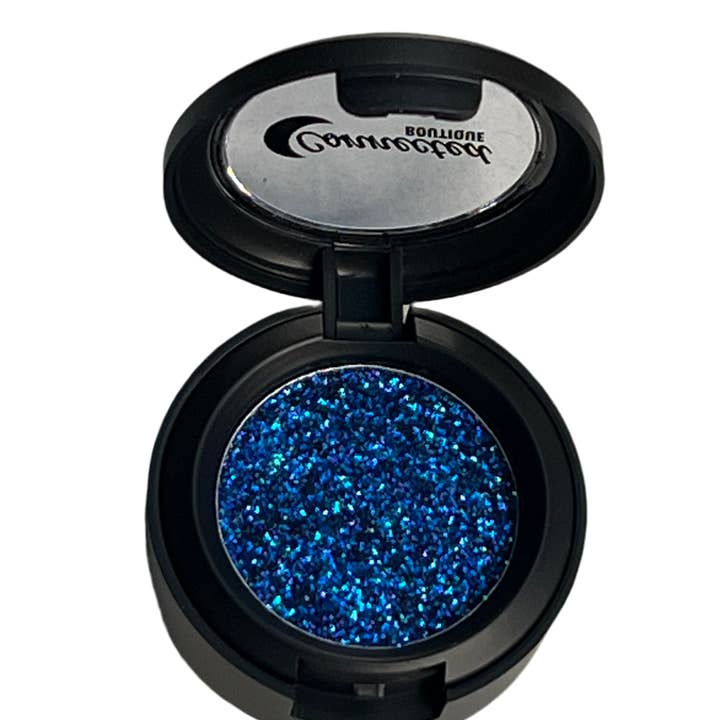Alchemy Blue Glitter Eyeshadow – Sparkling Statement Shade for wholesale by Connected Boutique