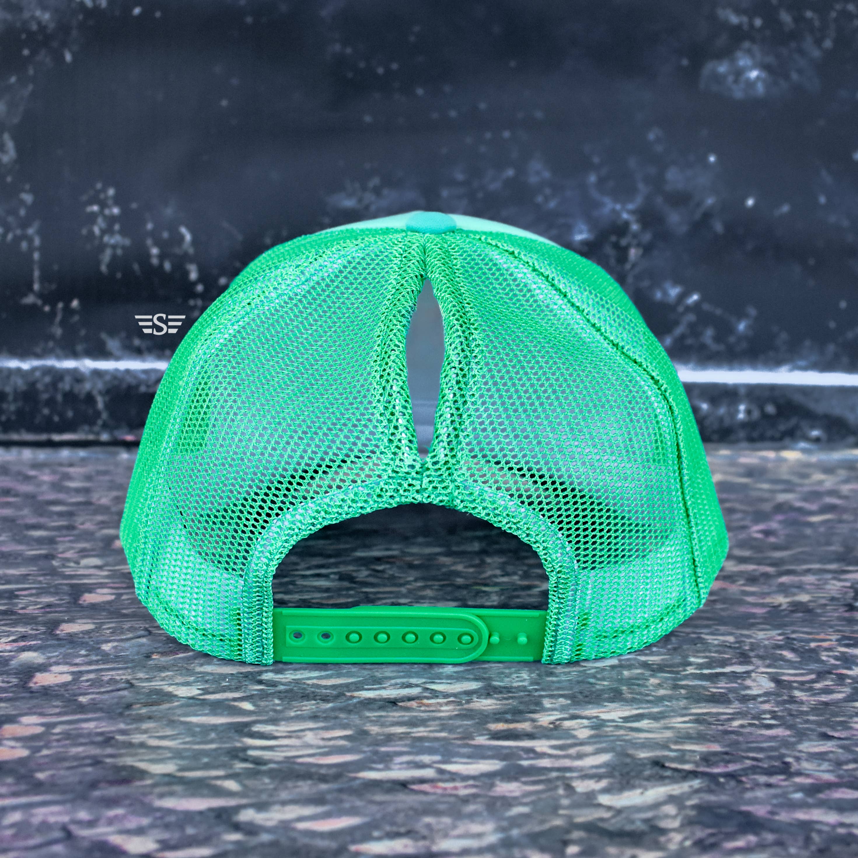 Flying S Company - Wholesale Trucker Hat - Unisex - Tri Color Mesh Trucker Cap13