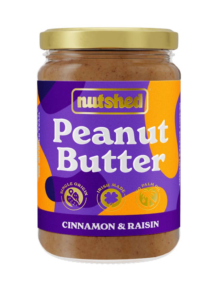 Cinnamon & Raisin Peanut Butter for wholesale by Nutshed