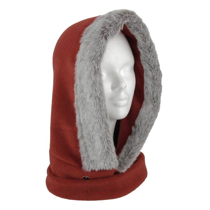 FLECHET - Wholesale Hat Accessory - Women's - FAUX FUR POLAR HOOD - FLFH3202