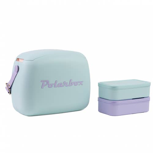 Bleu ciel - Lilas Sac isotherme Polarbox Summer Sky Bleu-Lilas en vente sur Faire1