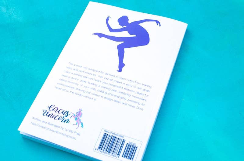 Circus Unicorn Shop - Vente Journal intime - Le journal du danseur11