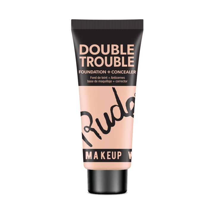 Rude Cosmetics - Wholesale Foundation - Double Trouble Foundation + Concealer0