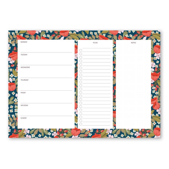 Bloc semanal A4 para planificación, lista de tareas y citas para venta al por mayor de Emadam - Art & Design