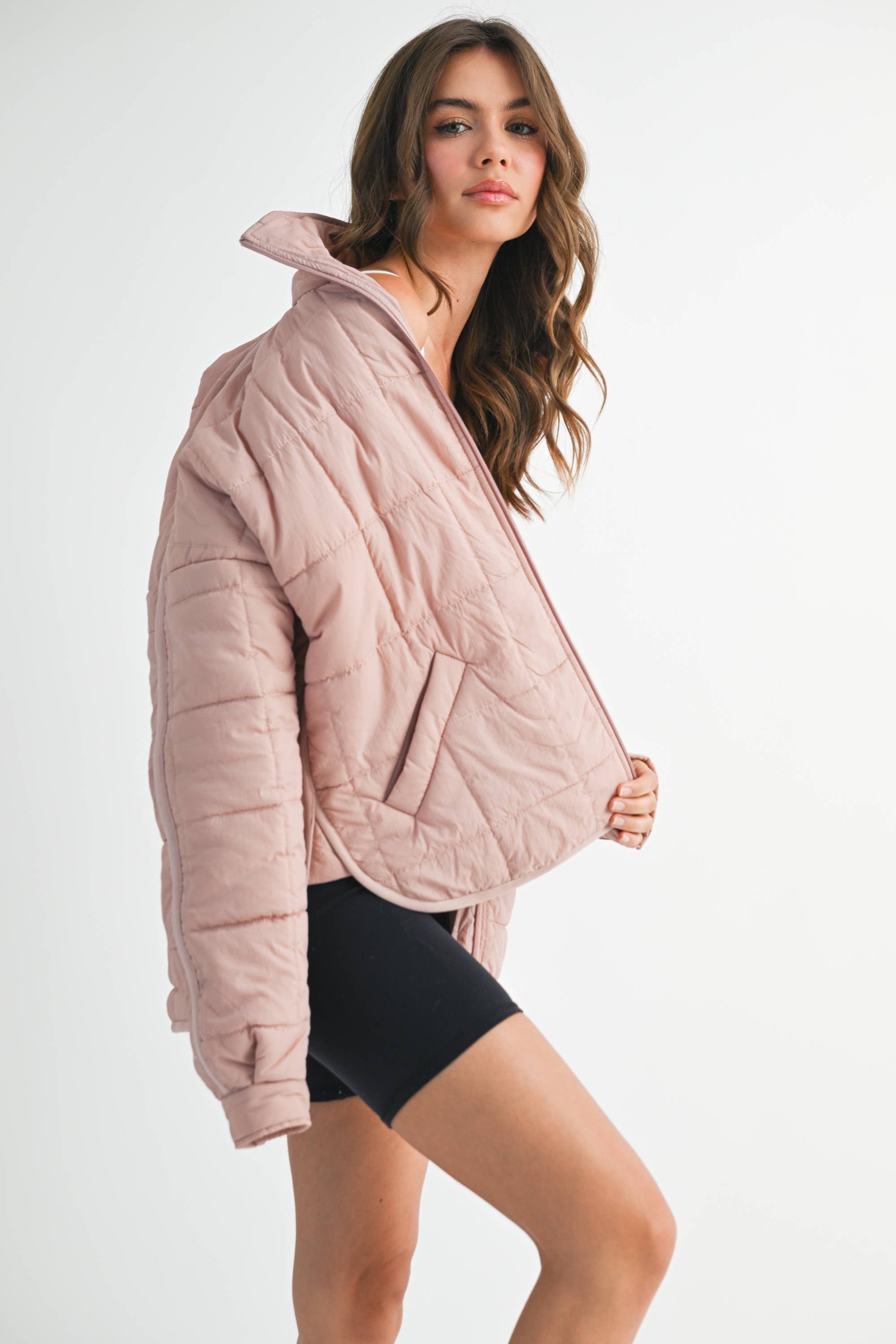 AEMI + CO - Wholesale Puffer Jacket - Women's - 5106EK Bebe Puffer Jacket14