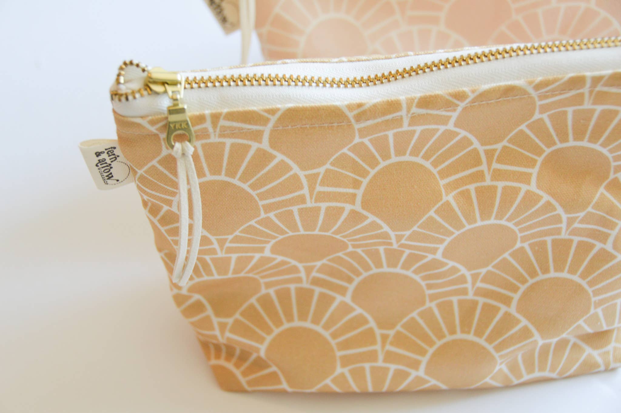 Fern & Arrow - Wholesale Wet Bag - Kids & Baby - Boxy Water Resistant PUL Wet / Dry Bag - Mosaic Sun3