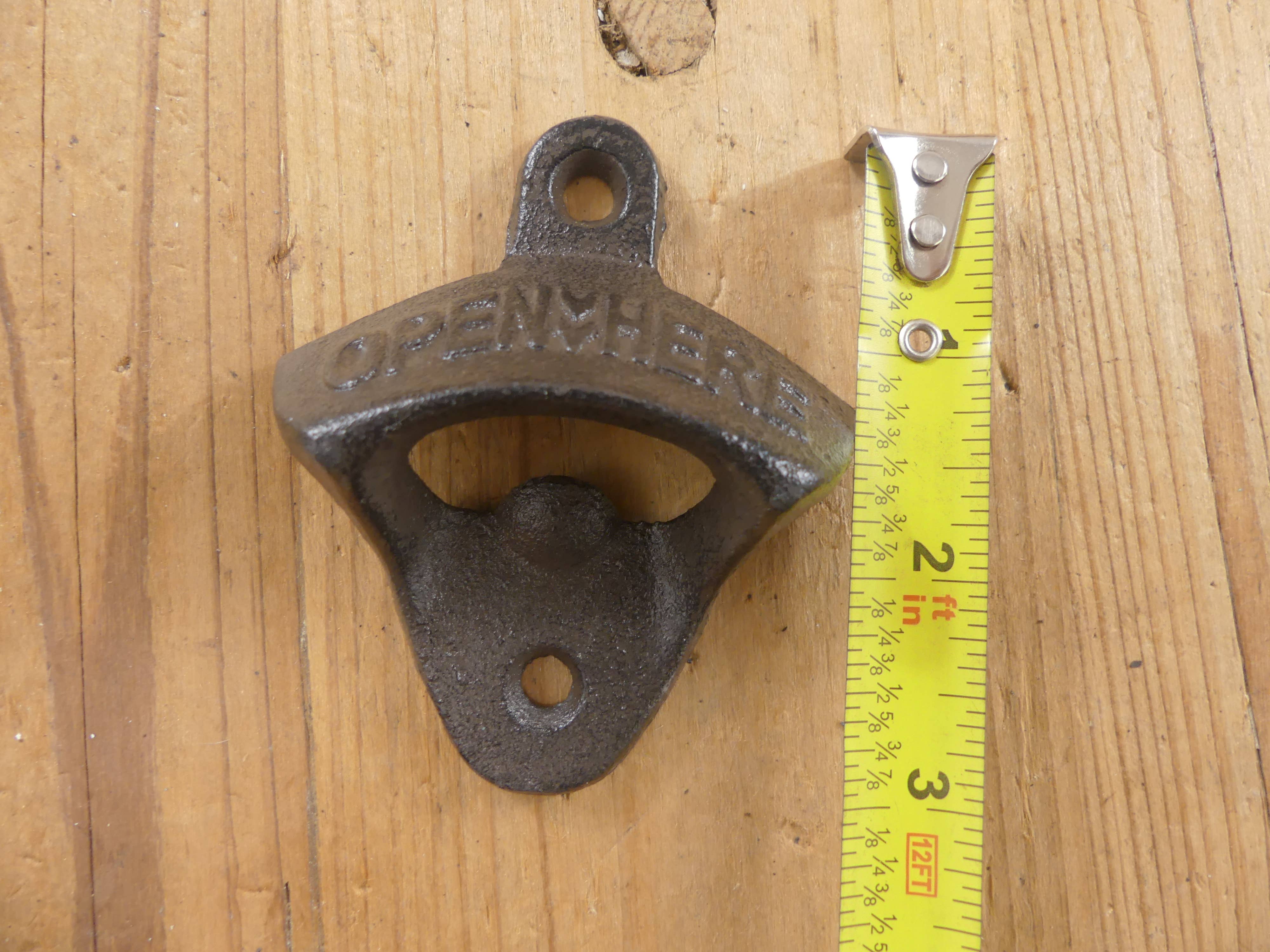 Midwest Craft House - Wholesale Bottle/Wine Opener - "Open Here": A Vintage-Styled Cast Iron Bottle Opener5