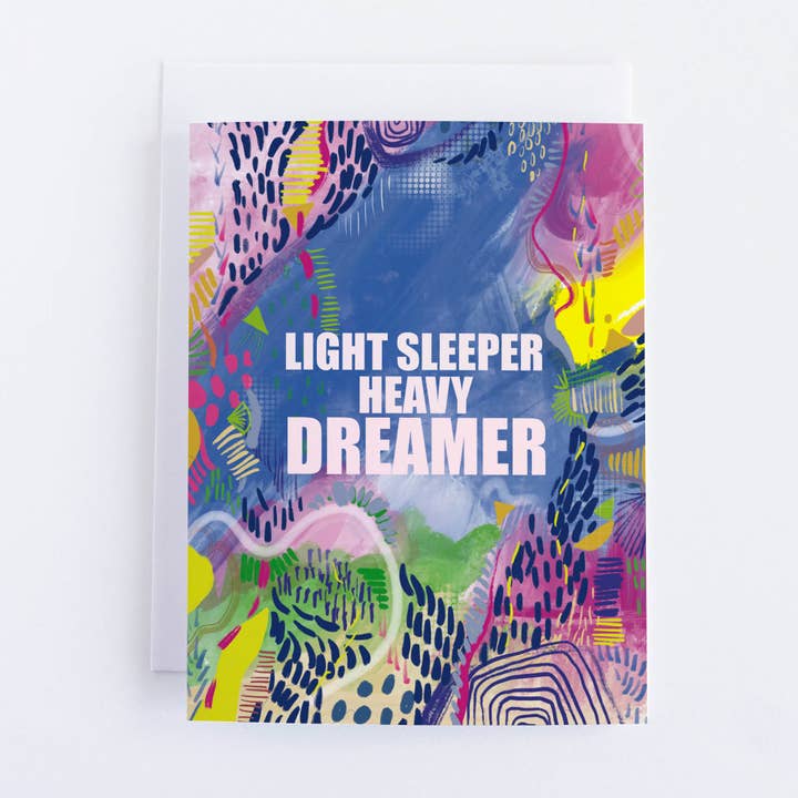 Heavy Dreamer Quote for wholesale by Violet Red Studio