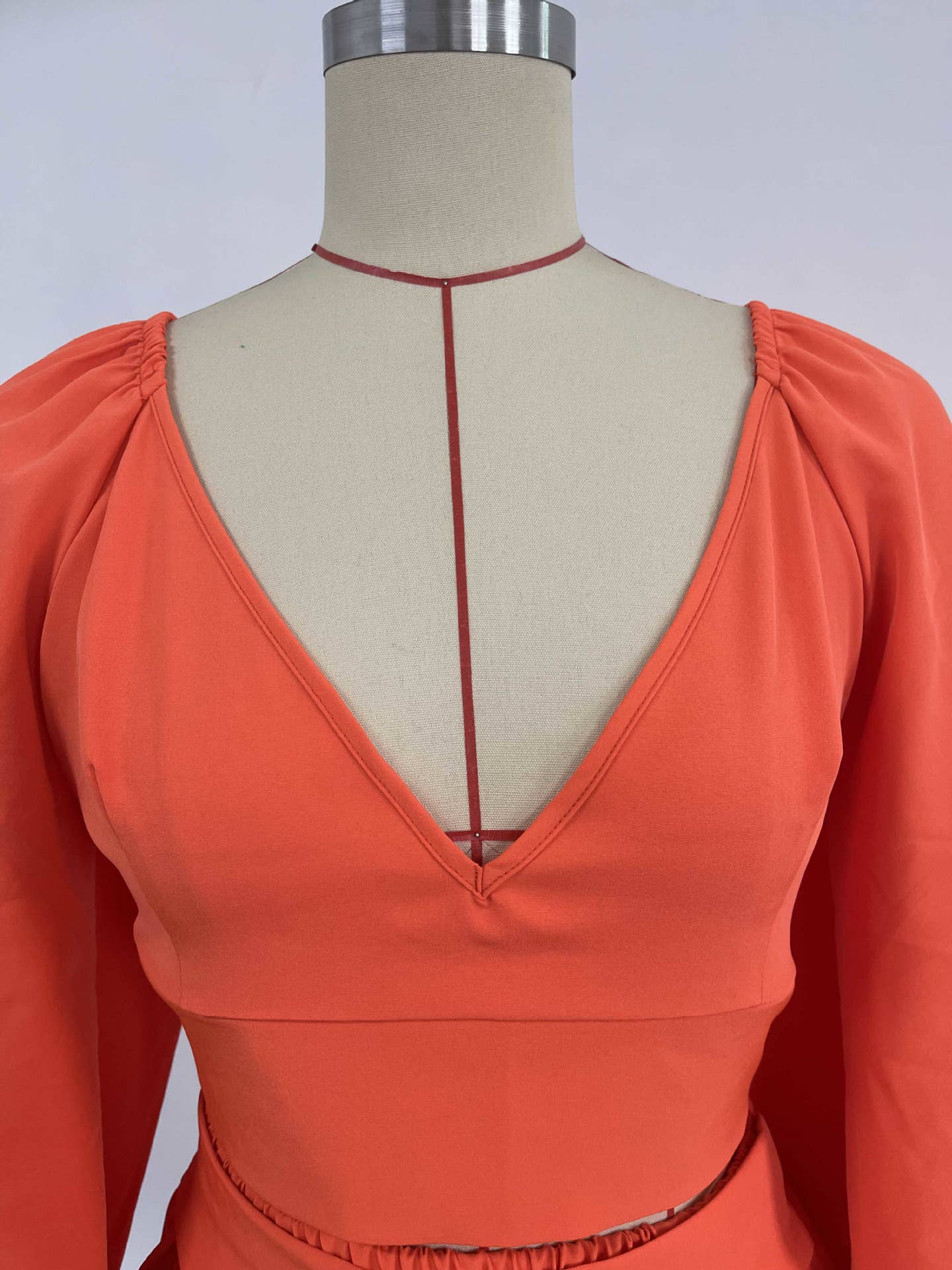 UNISHE - Vente Ensemble haut et short (PAS d'intérieur) - Femme - Ensemble de 2 hauts et shorts à manches 3/4 évasées ZZKF9539