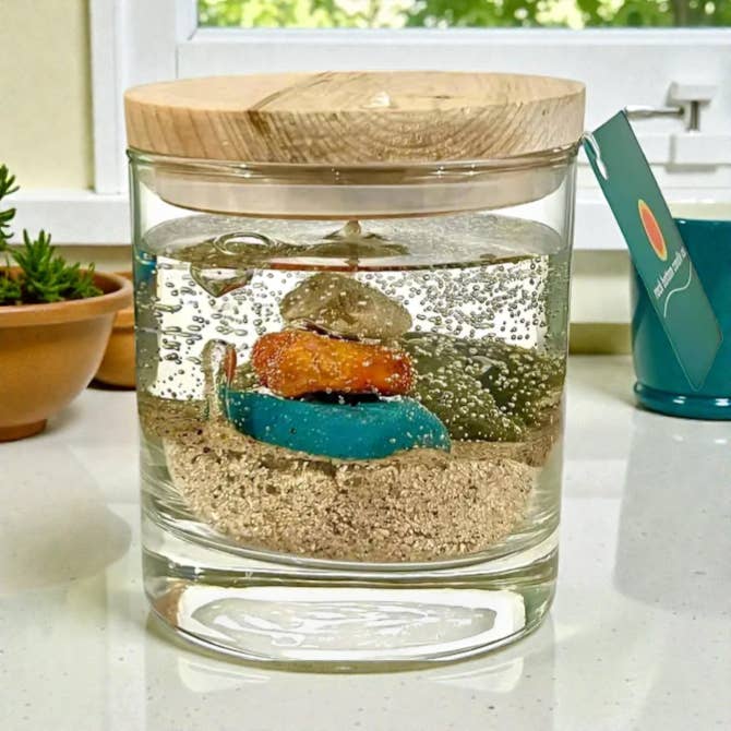 Steinhaufen Fels Kerze - Dünengras, 10 oz für den Großhandel von Rock Bottom Candle Company