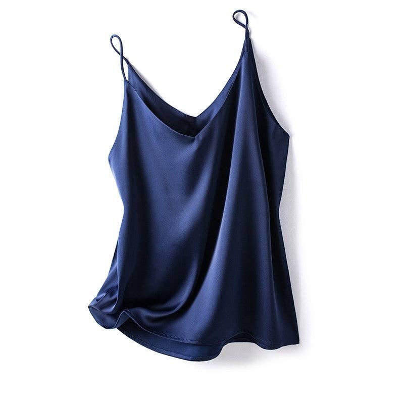 UZ Wholesale Store - Wholesale Camisole - Women's - Solid Color Basic V-Neck Short Small Strap Camisole5