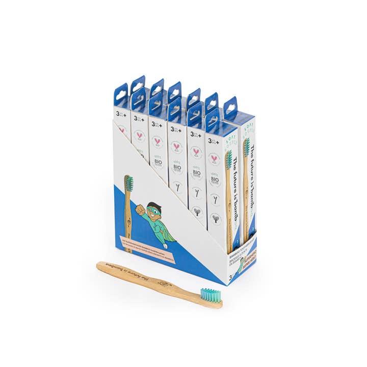 The future is bamboo - Wholesale Toothbrush - Kids & Baby - Superhero KIDS Toothbrush4