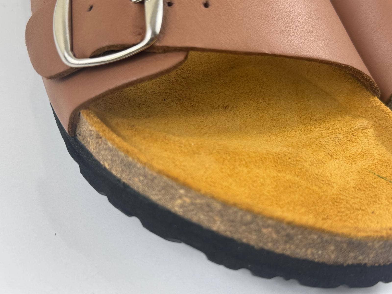 HandmadeBestSeller - Wholesale Sandals - Women's - Leather Buckle Sandals – Handmade Comfort Slides2