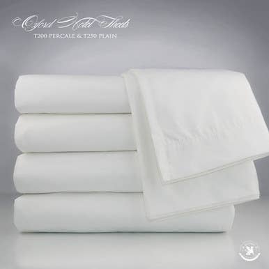 White Oxford Superblend Pillow Cases for wholesale on Faire