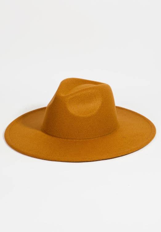 Love and Thyme – wholesale Fedora – Women’s – Best Seller! Vegan Felt wide Brim Panama hat in faux felt5