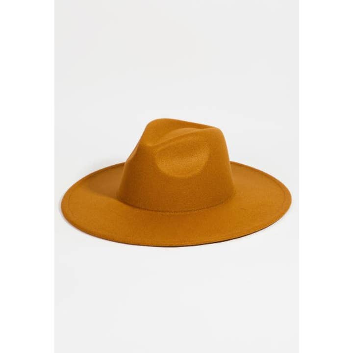 Love and Thyme – wholesale Fedora – Women’s – Best Seller! Vegan Felt wide Brim Panama hat in faux felt5