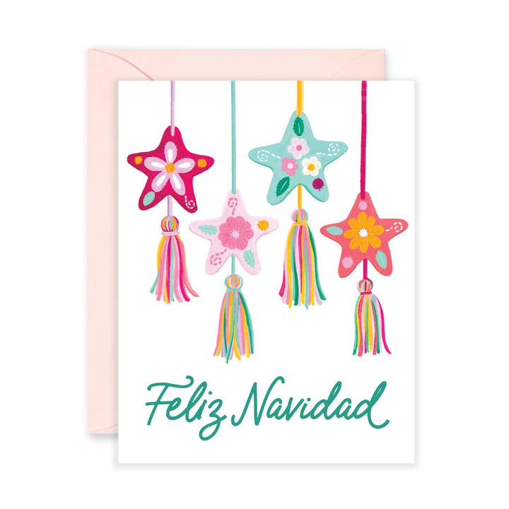 Adornos navideños - Tarjeta de felicitación de Feliz Navidad para venta al por mayor de Isabella MG