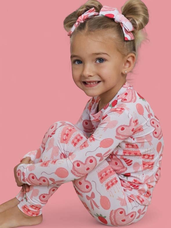 Dream Big Little Co. - Wholesale Sleepwear Set - Kids - BERRY SWEET BIRTHDAY DREAM SET13