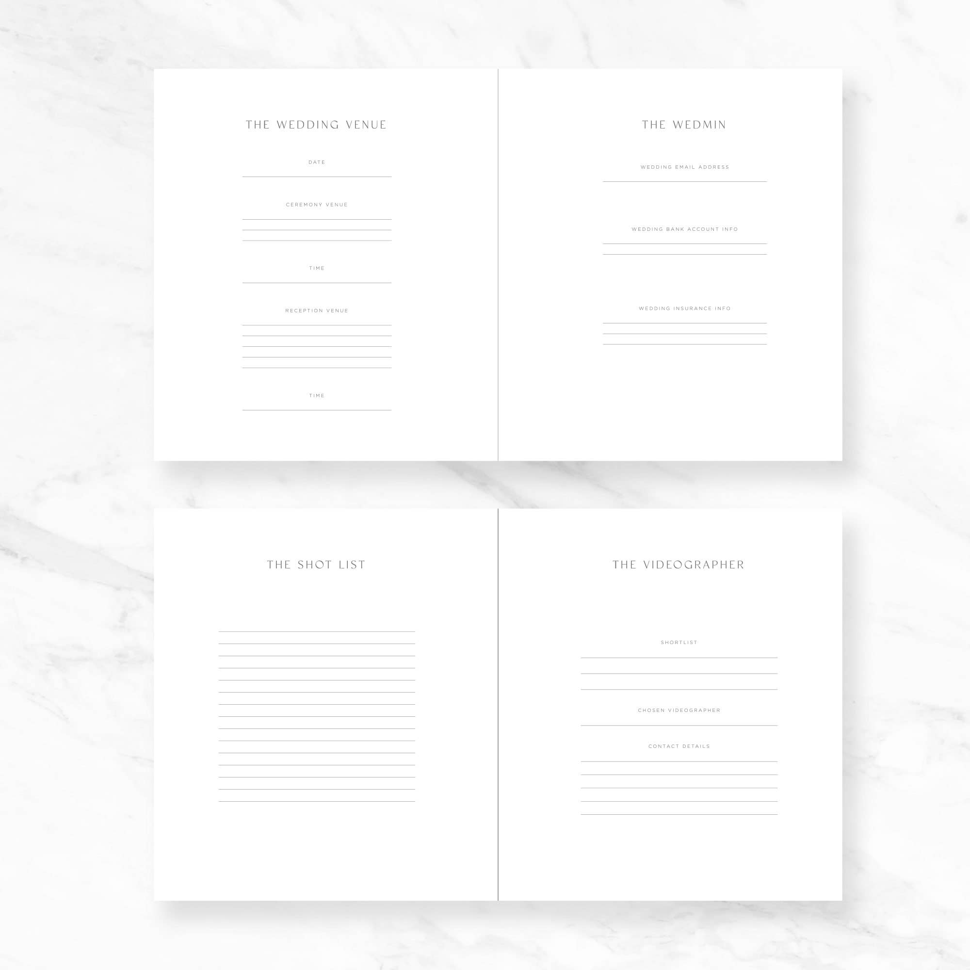 Myga - Wholesale Planner - Wedding Planner2