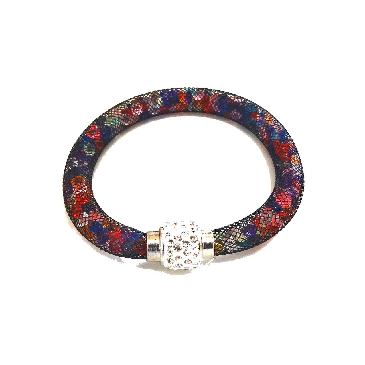 Laurent Scott Collection - Wholesale Bangle Bracelet - Venetian Ice Multicolor Single Bracelet0