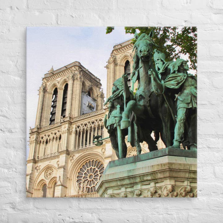Monmouth Paragon - Wholesale Art Print - Shaded Statue Canvas Prints42