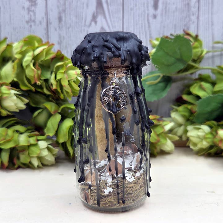 Mystical Roots - Vendita all'ingrosso Attrezzatura per meditazione - Kit Barattolo di Intenzione di Protezione | Rituale di Spezieria2