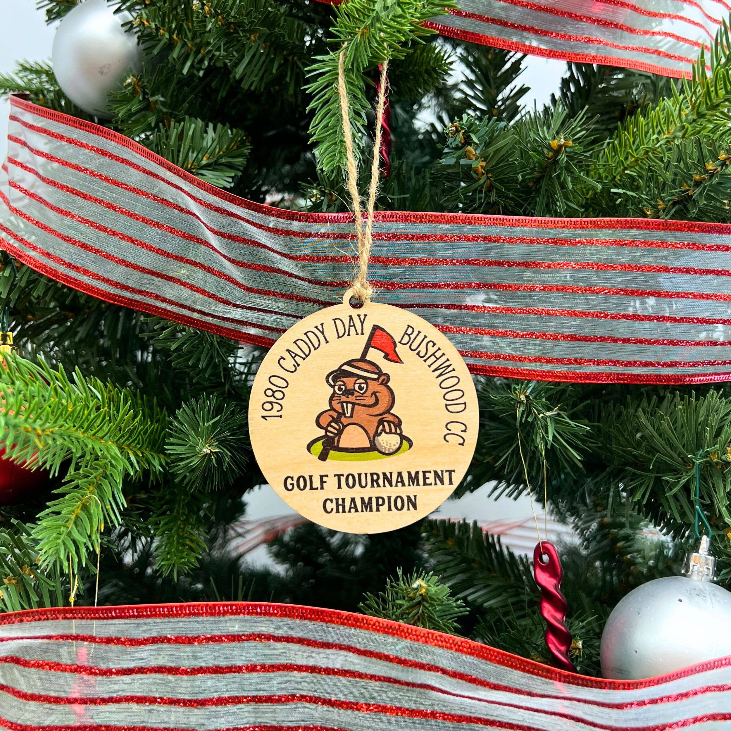 Driftless Studios - Wholesale Ornament - Caddyshack Golf Christmas Ornaments - Christmas Décor1