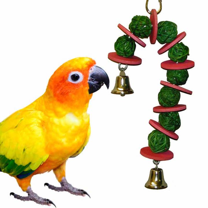 Super Bird Creations, LLC – wholesale Fågelgunga – Vinboll Polkagris