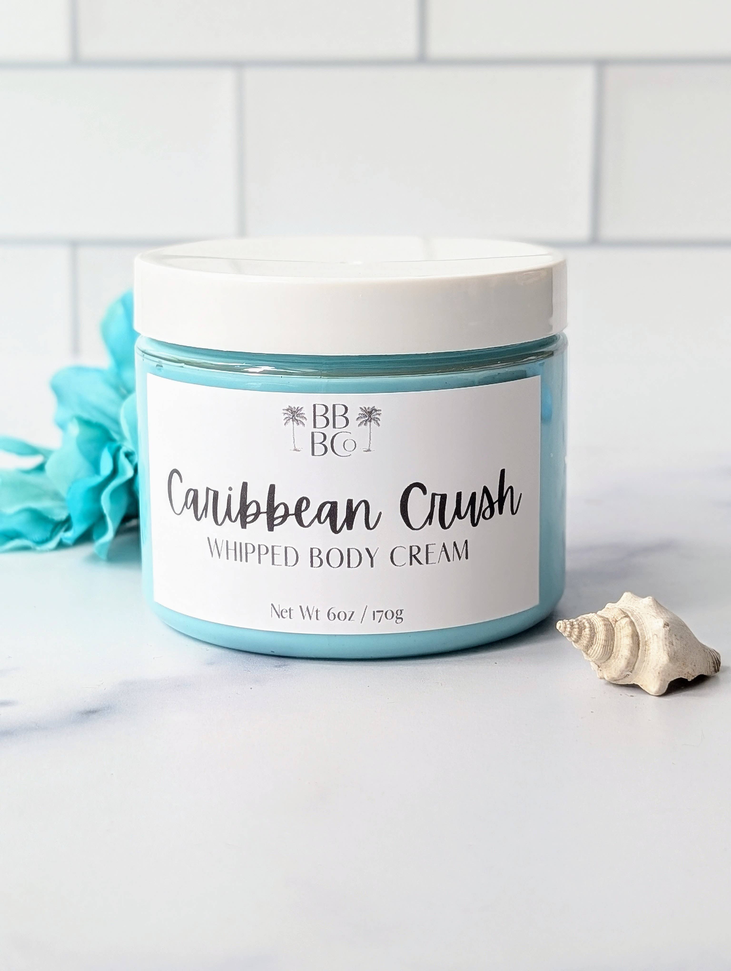 Beachy Bubbles Bath Co - Wholesale Body Cream/Lotion - Caribbean Crush Whipped Body Cream