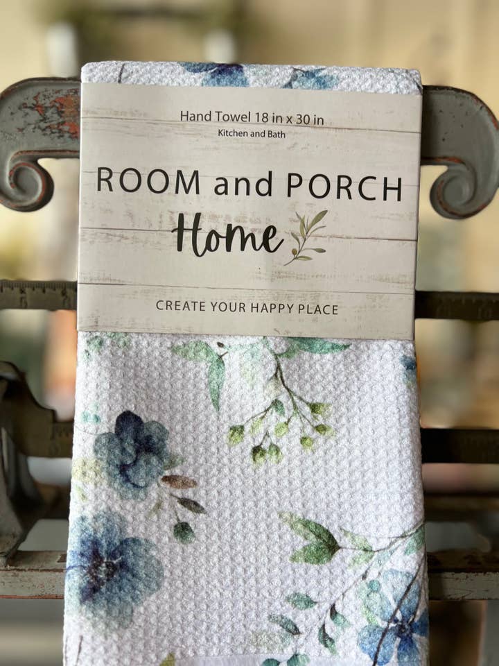 Cottage White - Hand/Tea Towel - Recycled Microfiber for wholesale by ROOM and PORCH