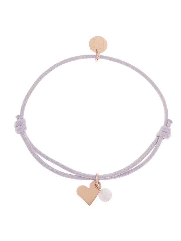 ID-590
Bracelet Mea — heart/pink/purple/rose quartz for wholesale by Proud MaMa
