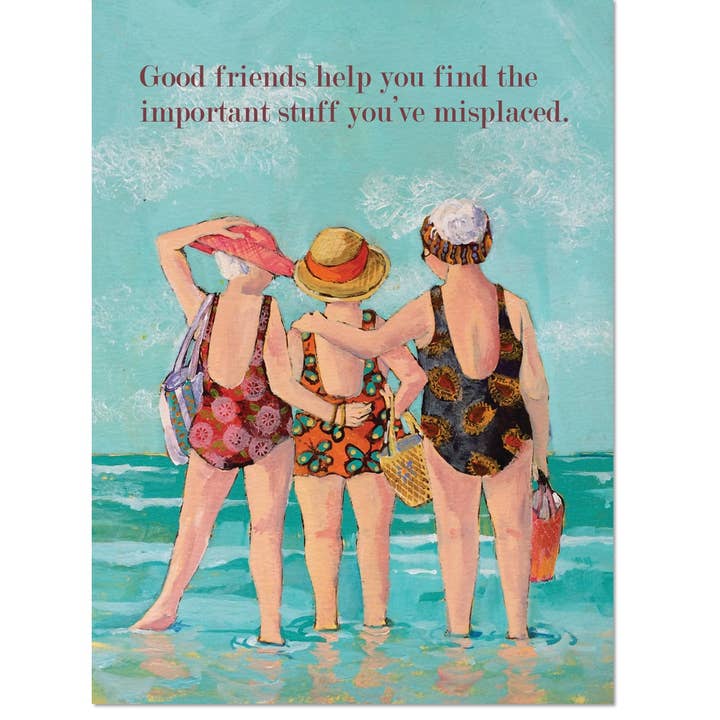 Susan Schmitt Art - Wholesale Friendship Card - Greeting Cards, Friendship, F224