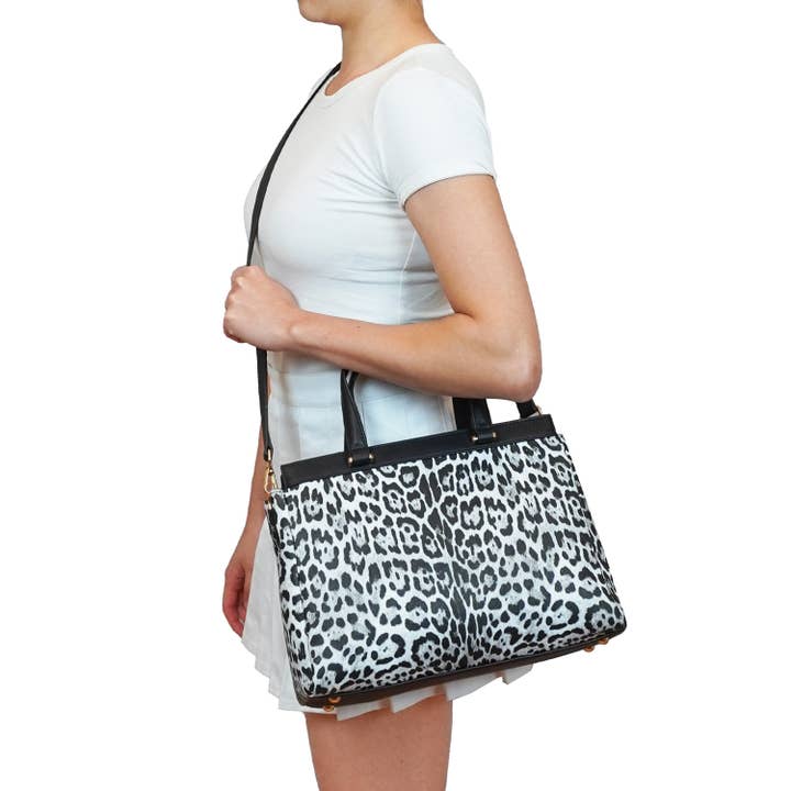 Mellow World – wholesale Satchel – Women's – Savanna Leopard Print Satchel