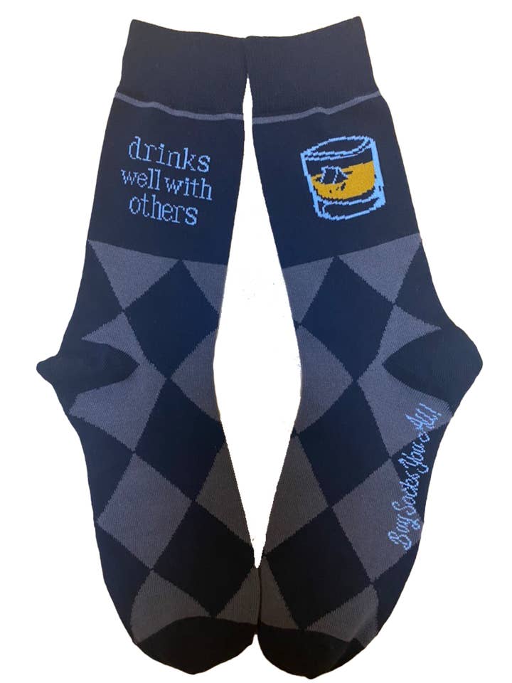 Drikkevarer godt med andre Mænds sokker for engroshandel hos Buy Socks You All
