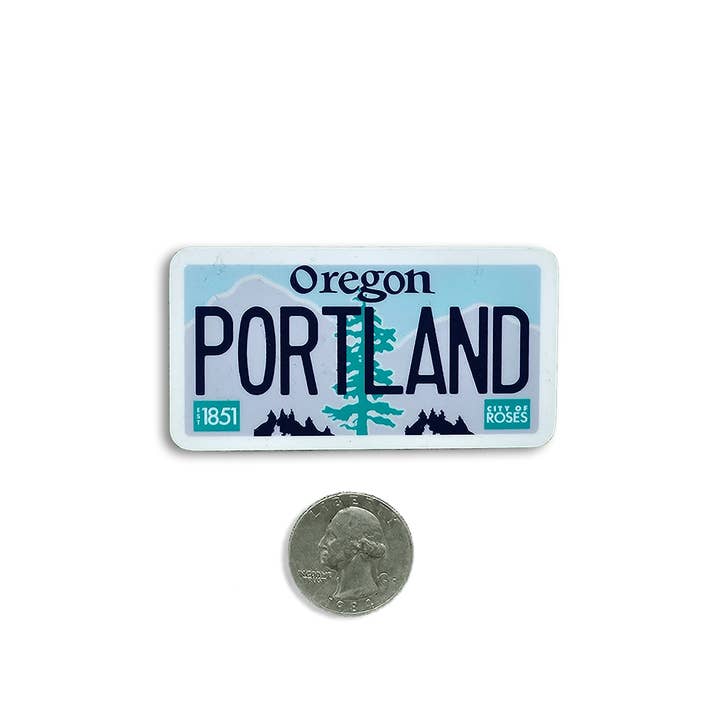 Hello From Oregon - Wholesale Sticker - Portland License Sticker1