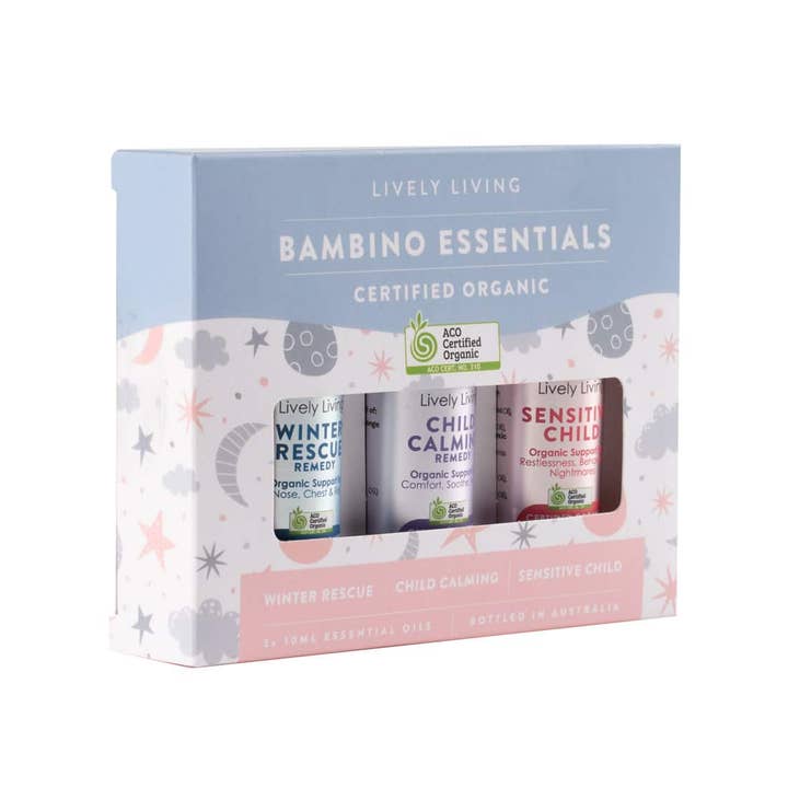 Lively Living - Wholesale Essential oil - Bambino - Certified Organic Essential Oil Trio6