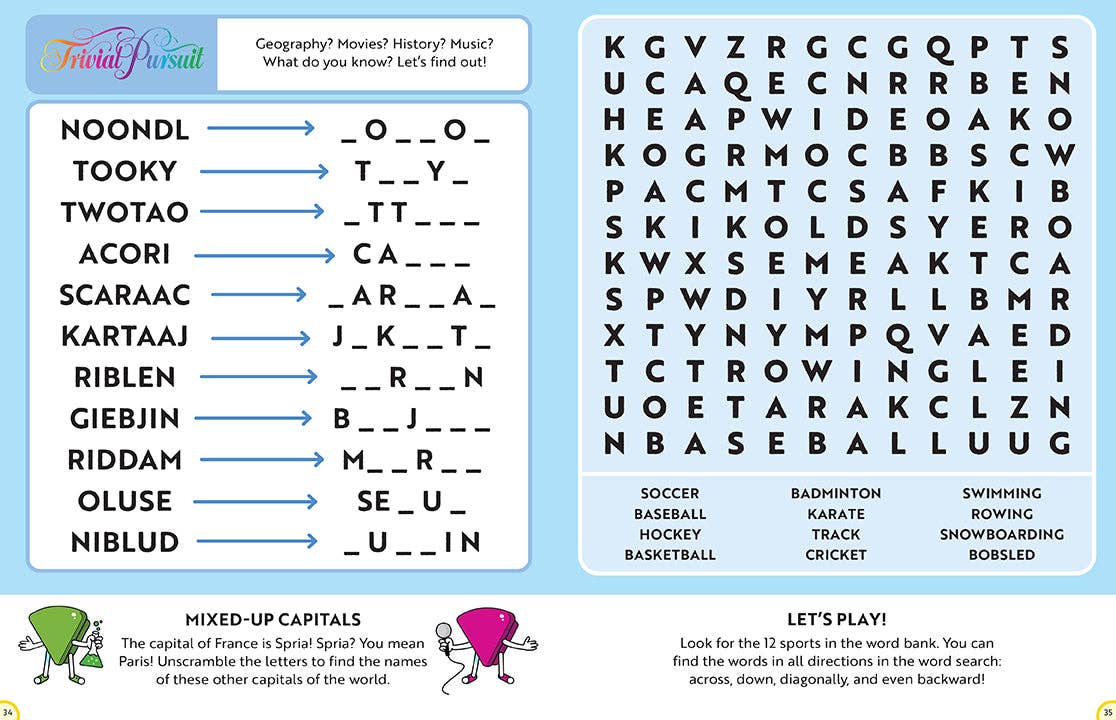 Insight Editions - #1 Pop Culture Publisher - Wholesale Coloring & Activity Book - Kids & Baby - Hasbro Gaming Ultimate Activity Book4