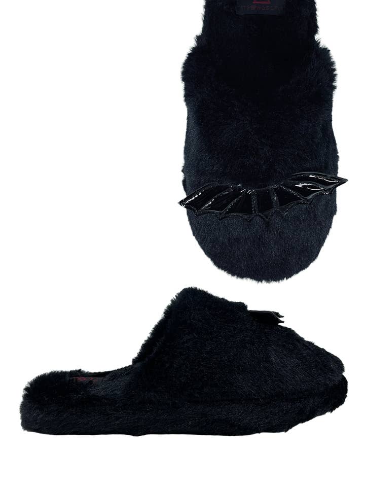 STRANGE CVLT - Wholesale Slippers - Women's - KREEPY KOZY BAT - BLACK0