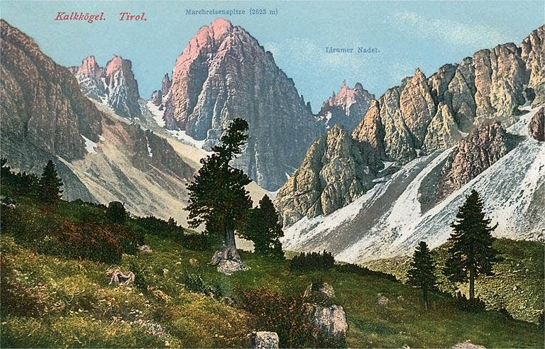Found Image Press - Wholesale Magnet - Magnet MF-375 Tyrolean Alps0