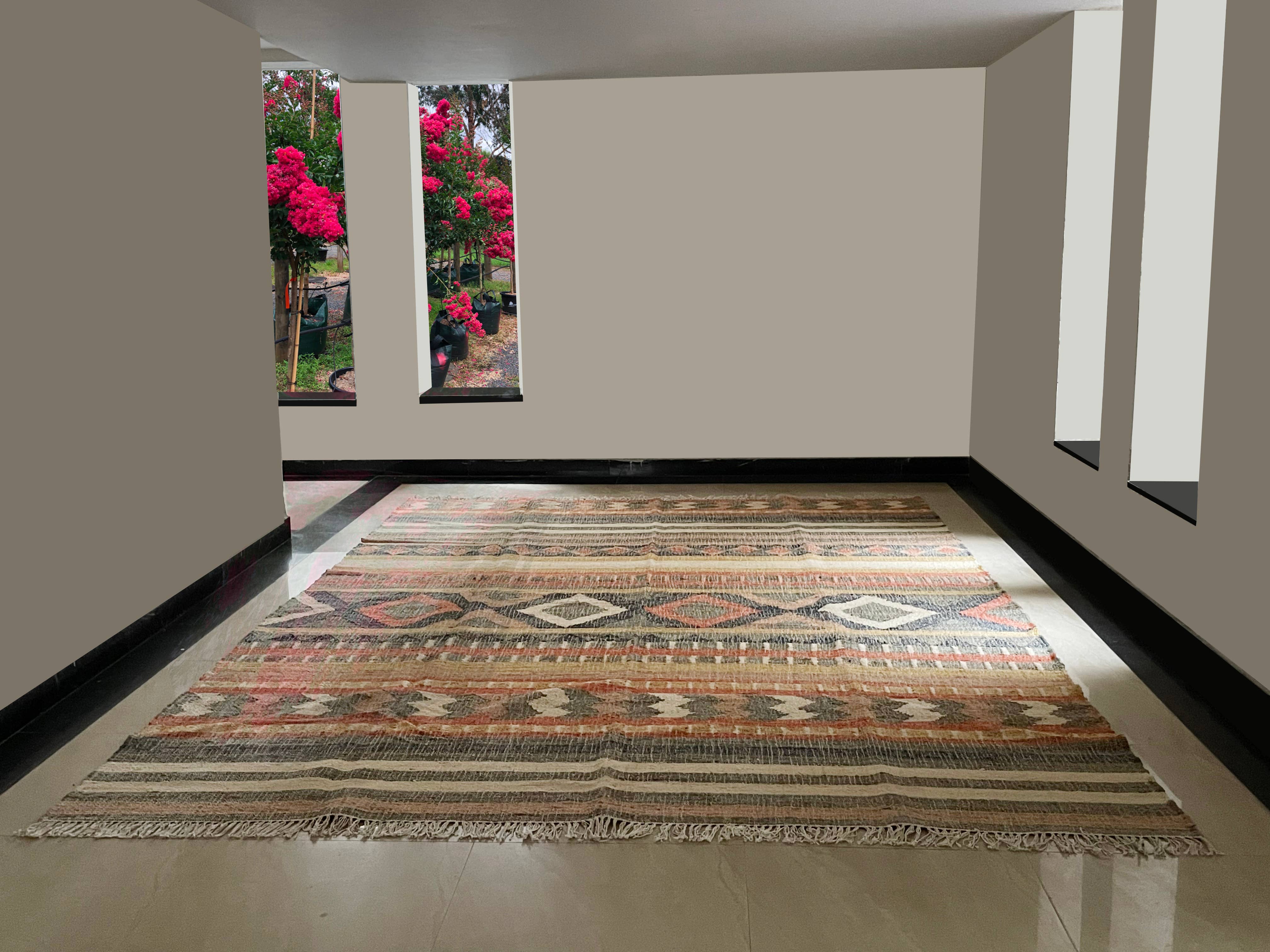 Rugs Boutique - Wholesale Area rug - 8 x11 Ft. - Handwoven Kilim Large, Traditional, Rug\Carpet.0