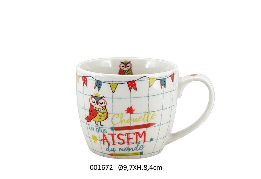 Faye - Vente Tasse à café - Dejeuner 'Atsem' Ø9.7 X H.8.4 cm / 380 ml0