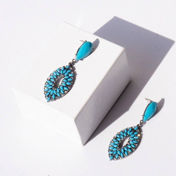 Turquoise Drop for wholesale by Accecerises